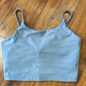 Blue Crop tank